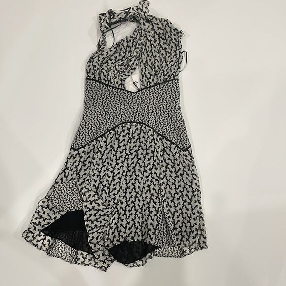 Reiss Mali-Mono Mixed Halter Neck Romper NWT - Picture 8 of 8